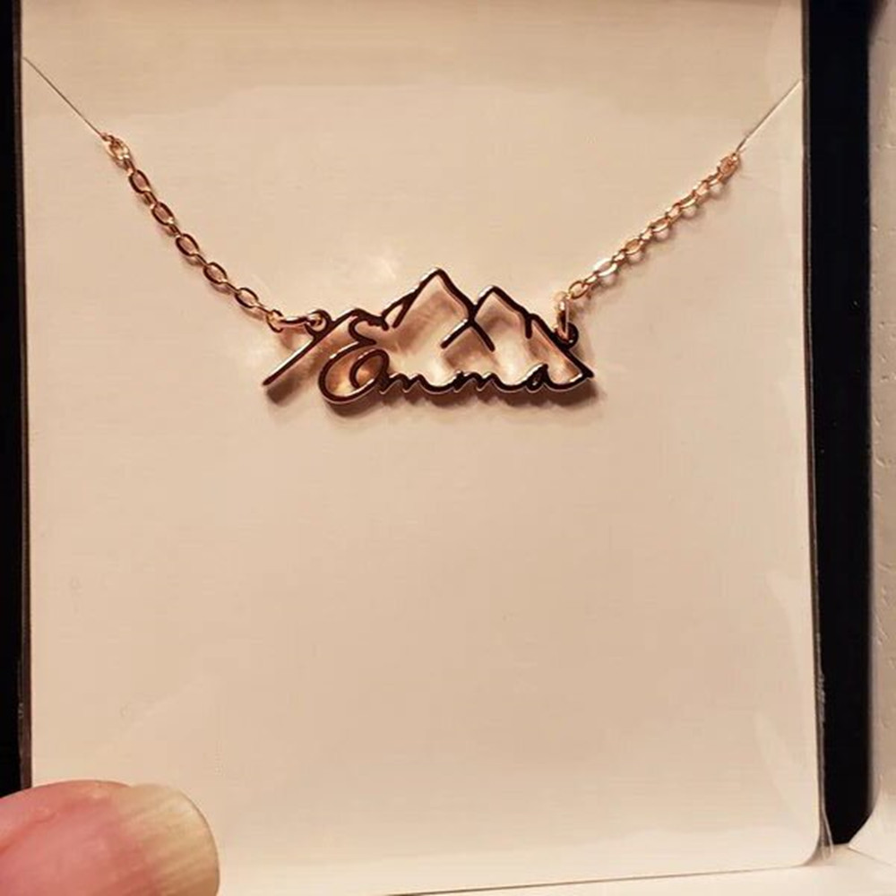 사용자 정의 이름 목걸이 패션 맞춤형 영감 보석 스테인 - Birth Flower Necklace 리뷰 및 가격