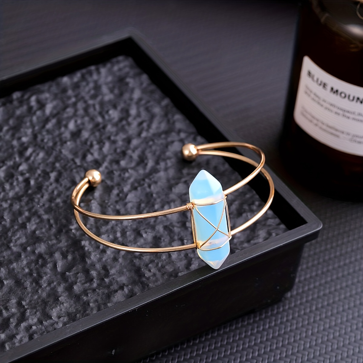 YEEVAA 천연 크리스탈 원석 팔찌, 육각 기둥 개방 - Coordinates Bracelet 리뷰 및 가격
