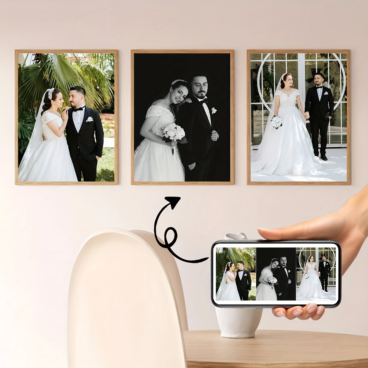 3개 세트 맞춤형 사각 캔버스 포스터 개인화된 커플 가 - Pet Portrait Custom 리뷰 및 가격